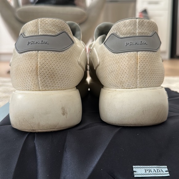Prada Cloudbust cloth trainers size EU 40 with original box and dust bags - Picture 6 of 6
